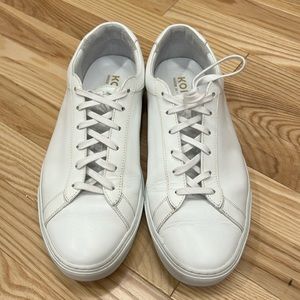 Koio white leather shoes sneakers